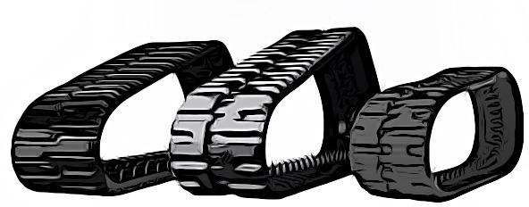 450x86x55 ZZ Tread Rubber Track New Holland - Undercarriagewarehouse.ca
